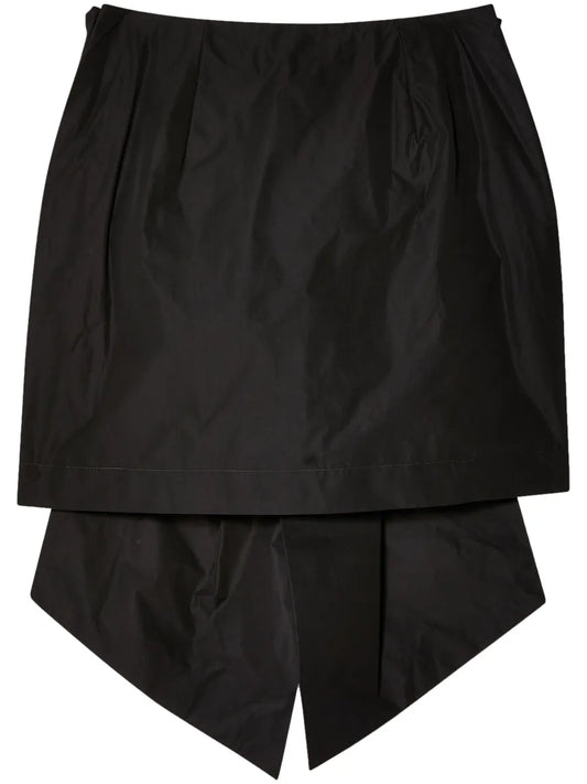 Bow-Detail Mini Skirt