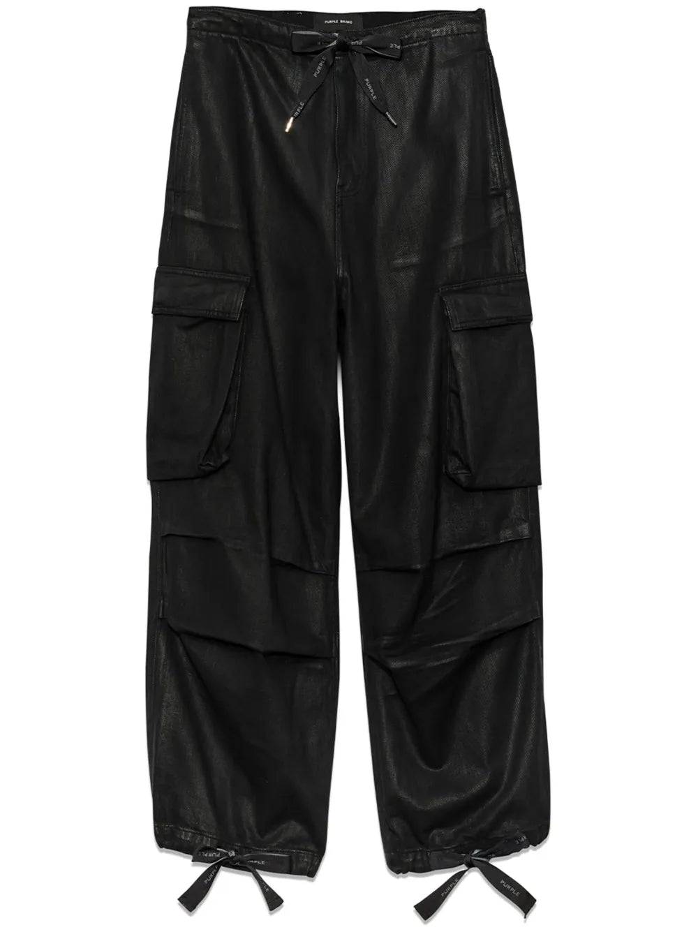 Bow-Fastening Cargo Trousers