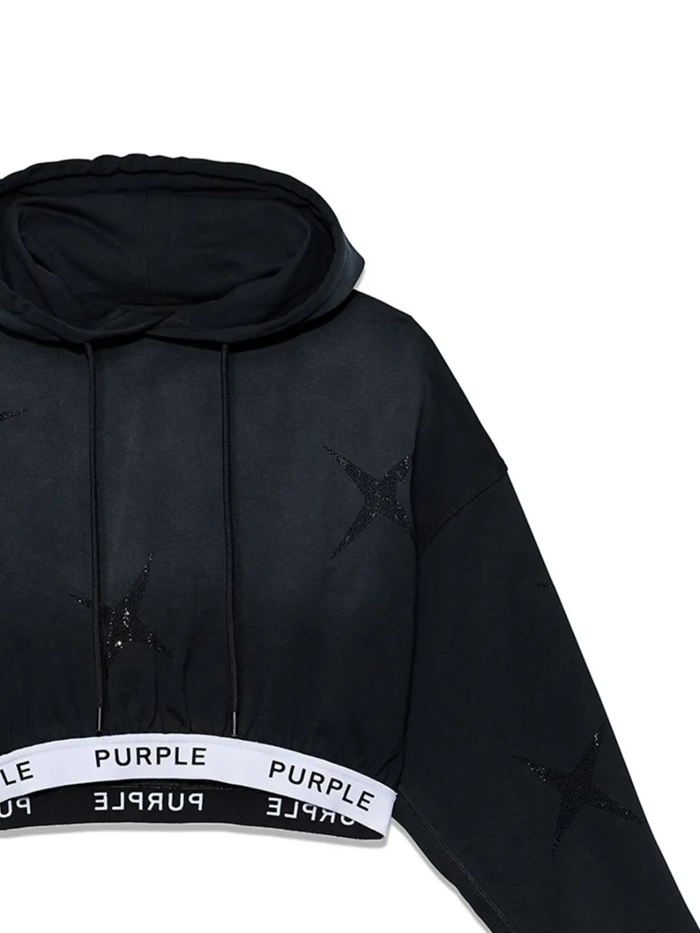 Logo-Tape Cotton Hoodie