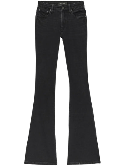 Mid-Rise Boot-Cut Jeans