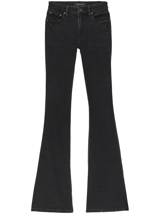 Mid-Rise Boot-Cut Jeans
