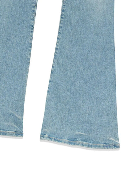 Mid-Rise Boot-Cut Jeans