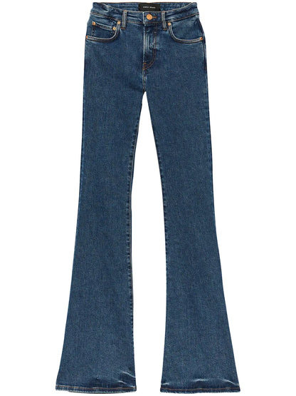 Low-Rise Bootcut Jeans