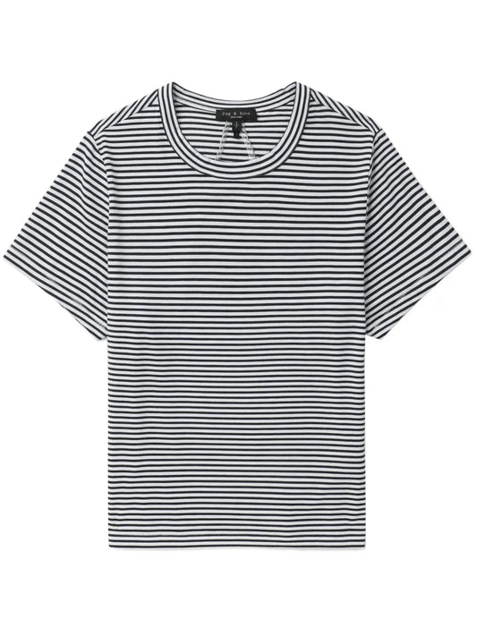 Luca Striped Cotton T-Shirt