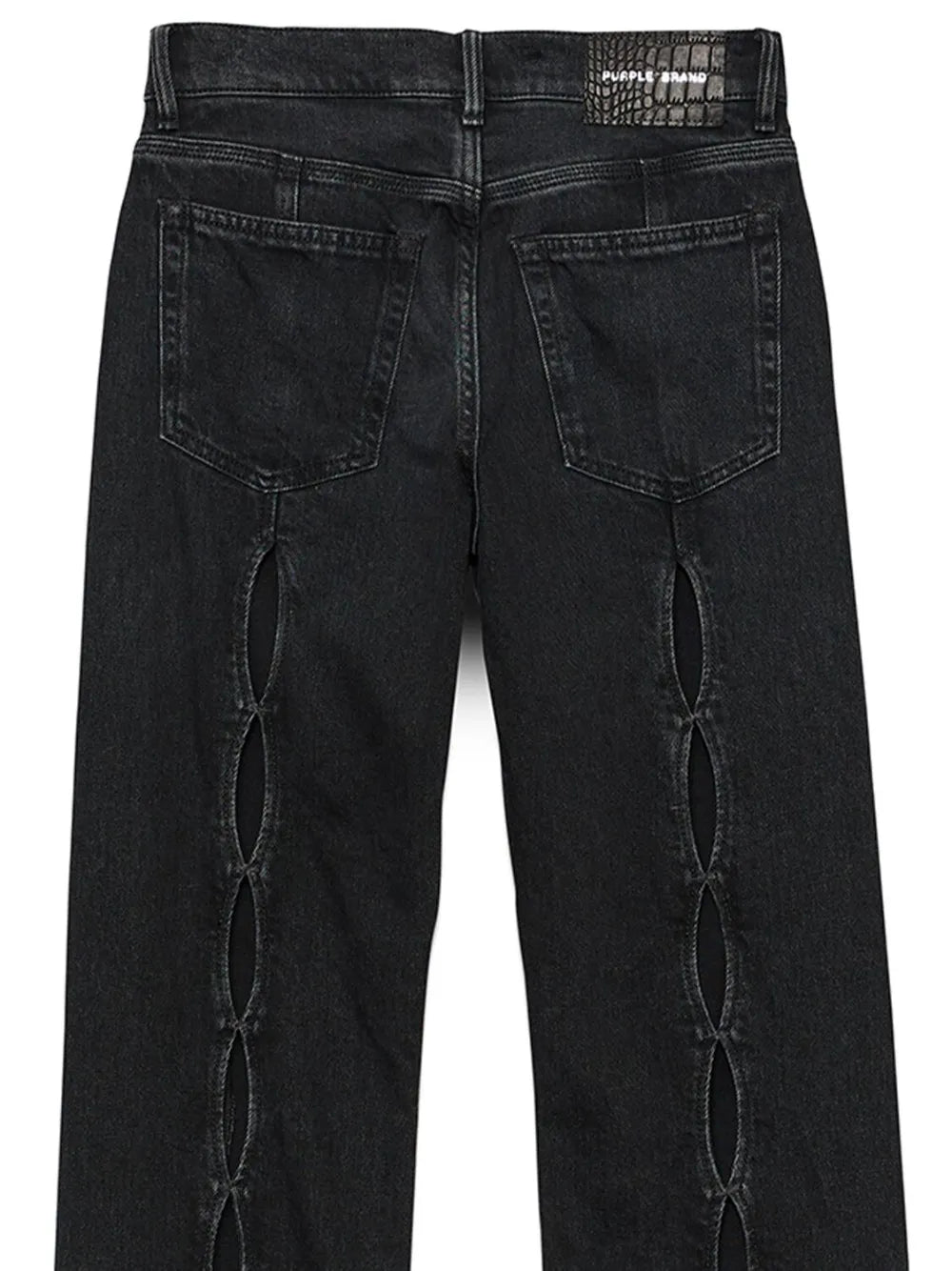 Cut-Out Flared Jeans
