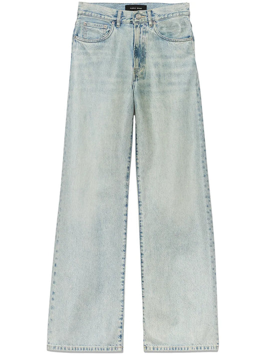 Low-Rise Wide-Leg Jeans