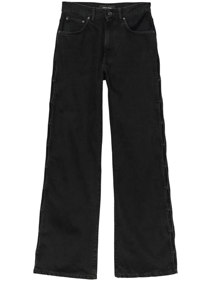 High-Waisted Wide-Leg Jeans