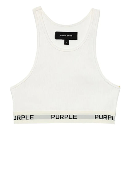 Logo-Tape Cropped Top
