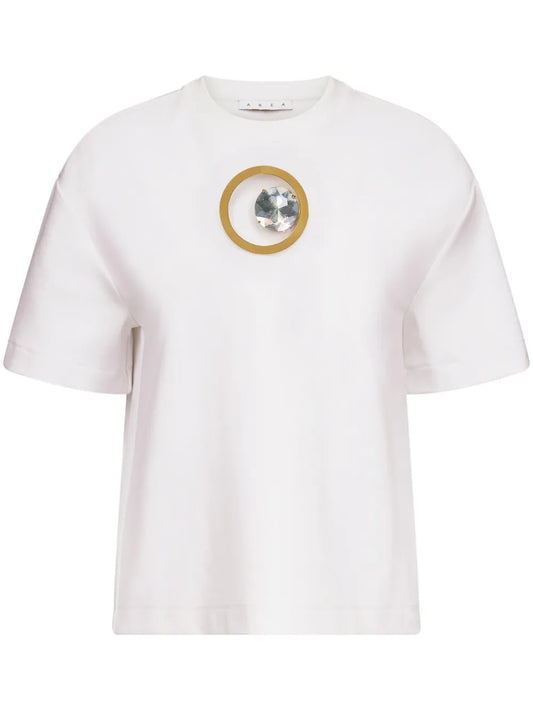 Crystal-Embellished T-Shirt