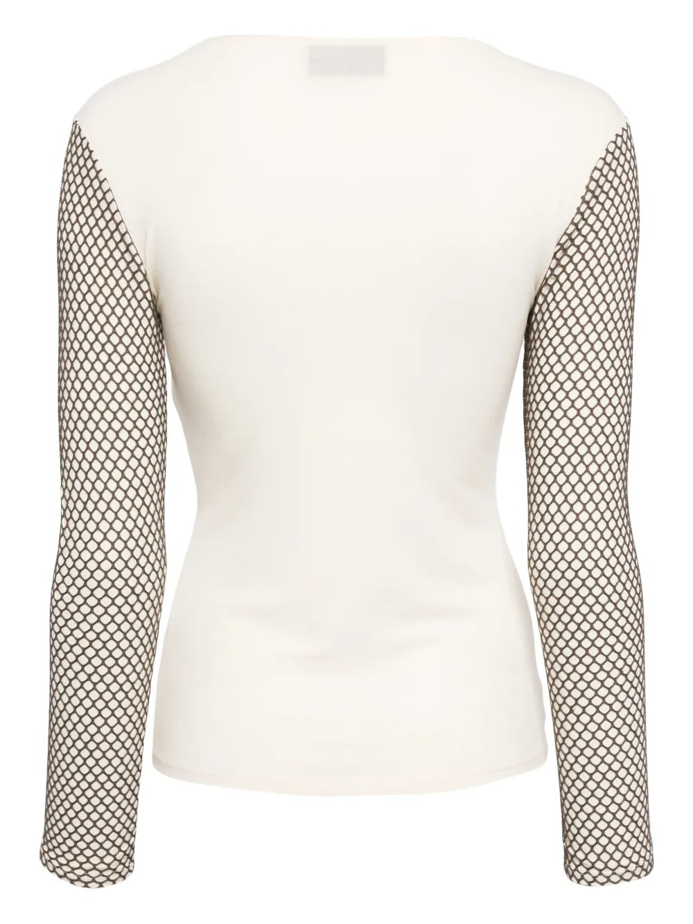 Mannequin Mesh-Embellished Top