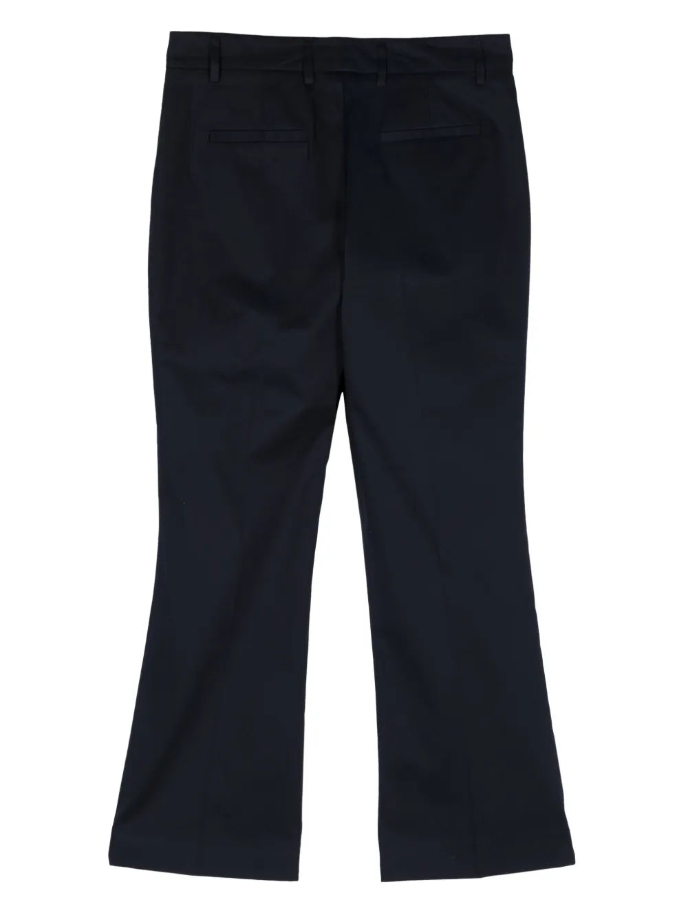 Cropped Flared Trousers