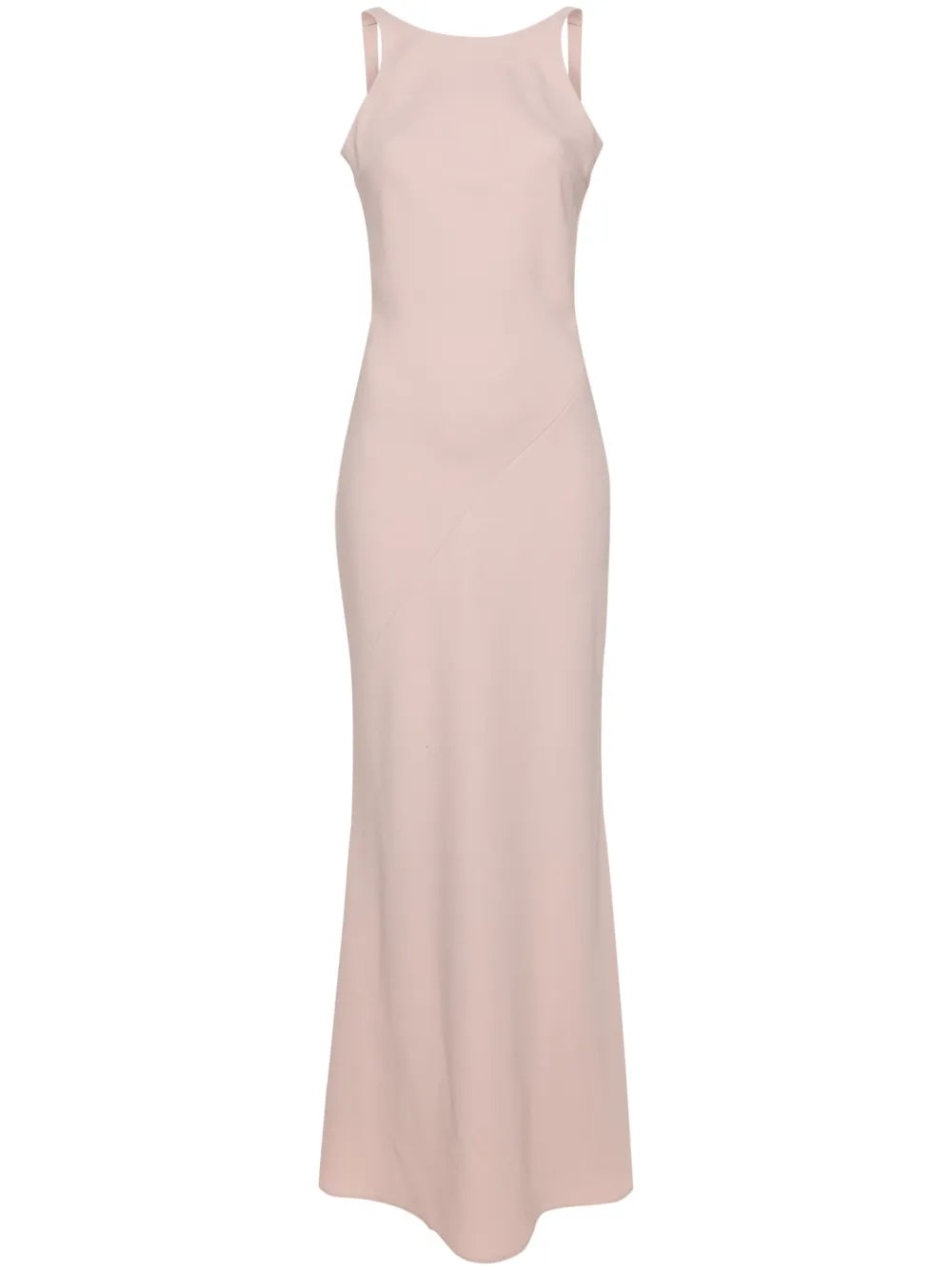 Sleeveless Crepe Maxi Dress