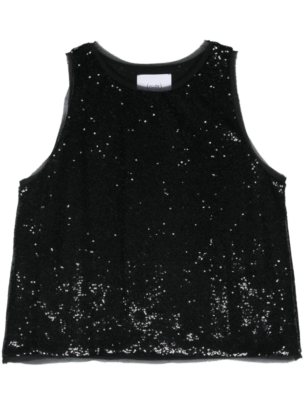 Sequin-Embellished Blouse