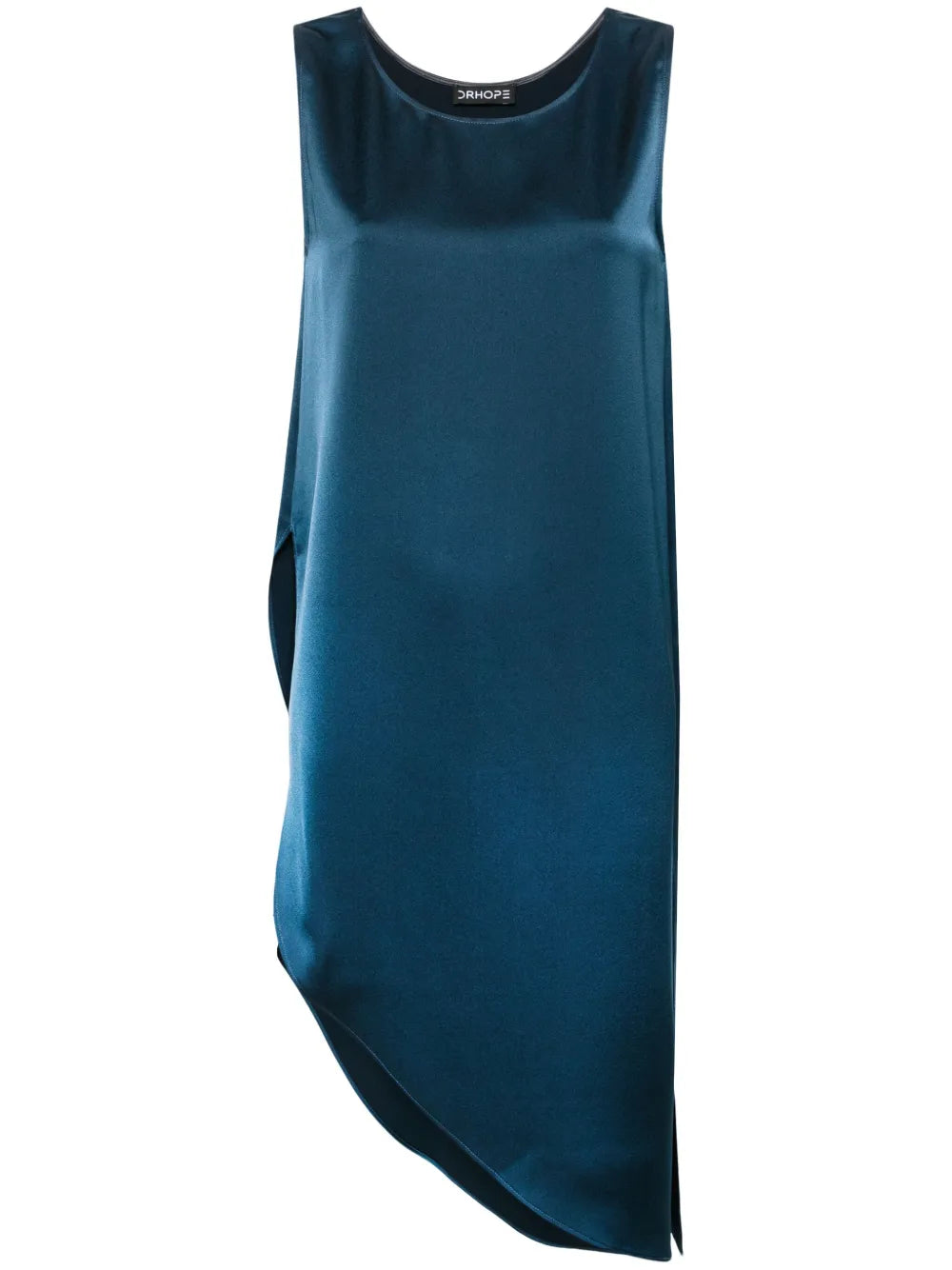 Asymmetric Sleeveless Blouse