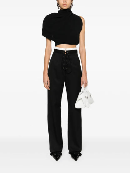 Tintin Lace-Up Tailored Trousers