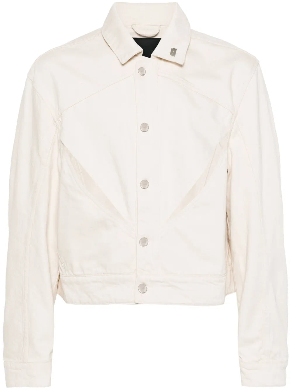 Equisetum Cut-Out Detail Denim Jacket