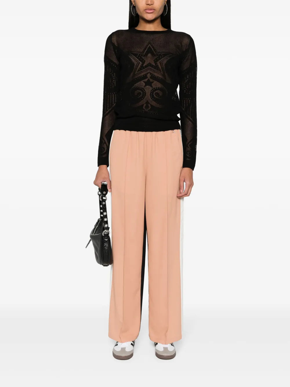 Jacquard Star-Motif Jumper