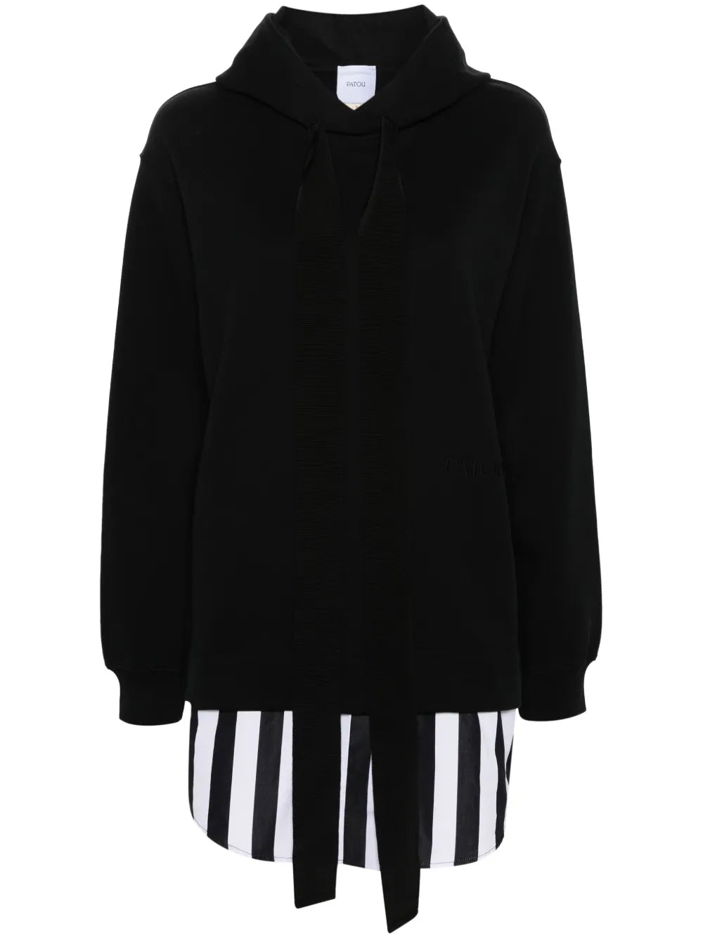 Trompe-L'Oeil Hoodie Dress