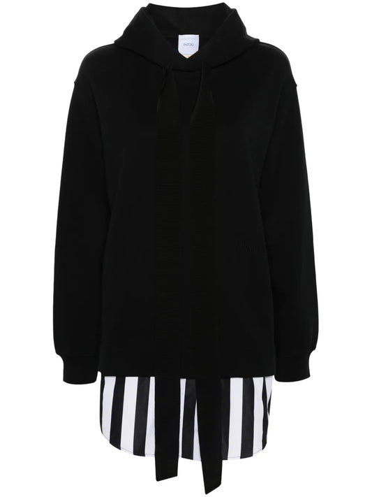 Trompe-L'Oeil Hoodie Dress