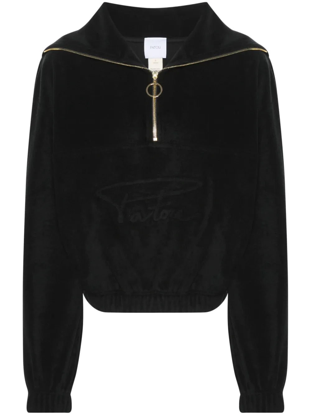 Half-Zip Terrycloth Hoodie