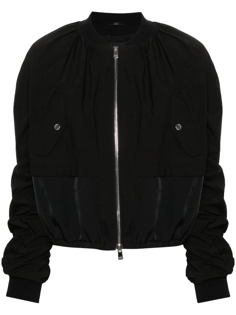 Logo-Patch Bomber Jacket