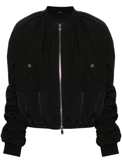 Logo-Patch Bomber Jacket