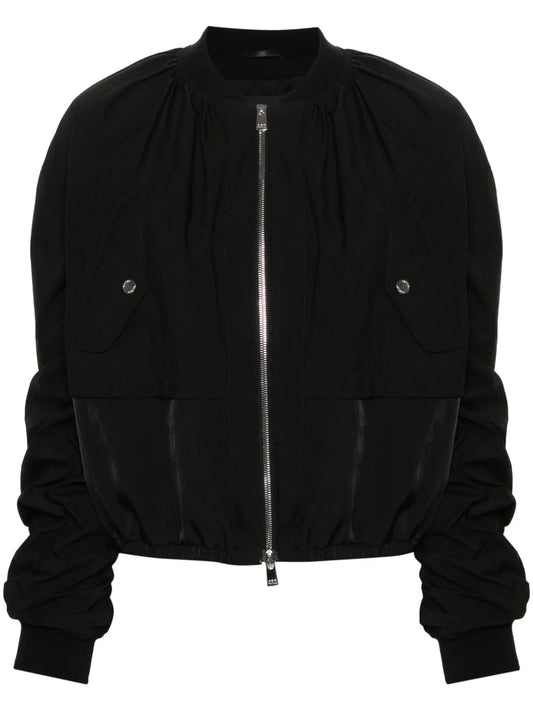 Logo-Patch Bomber Jacket