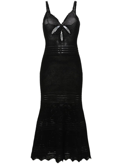 Crochet Midi Dress