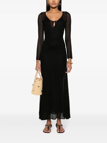 Crochet-Knit Dress