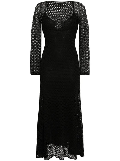 Crochet-Knit Dress