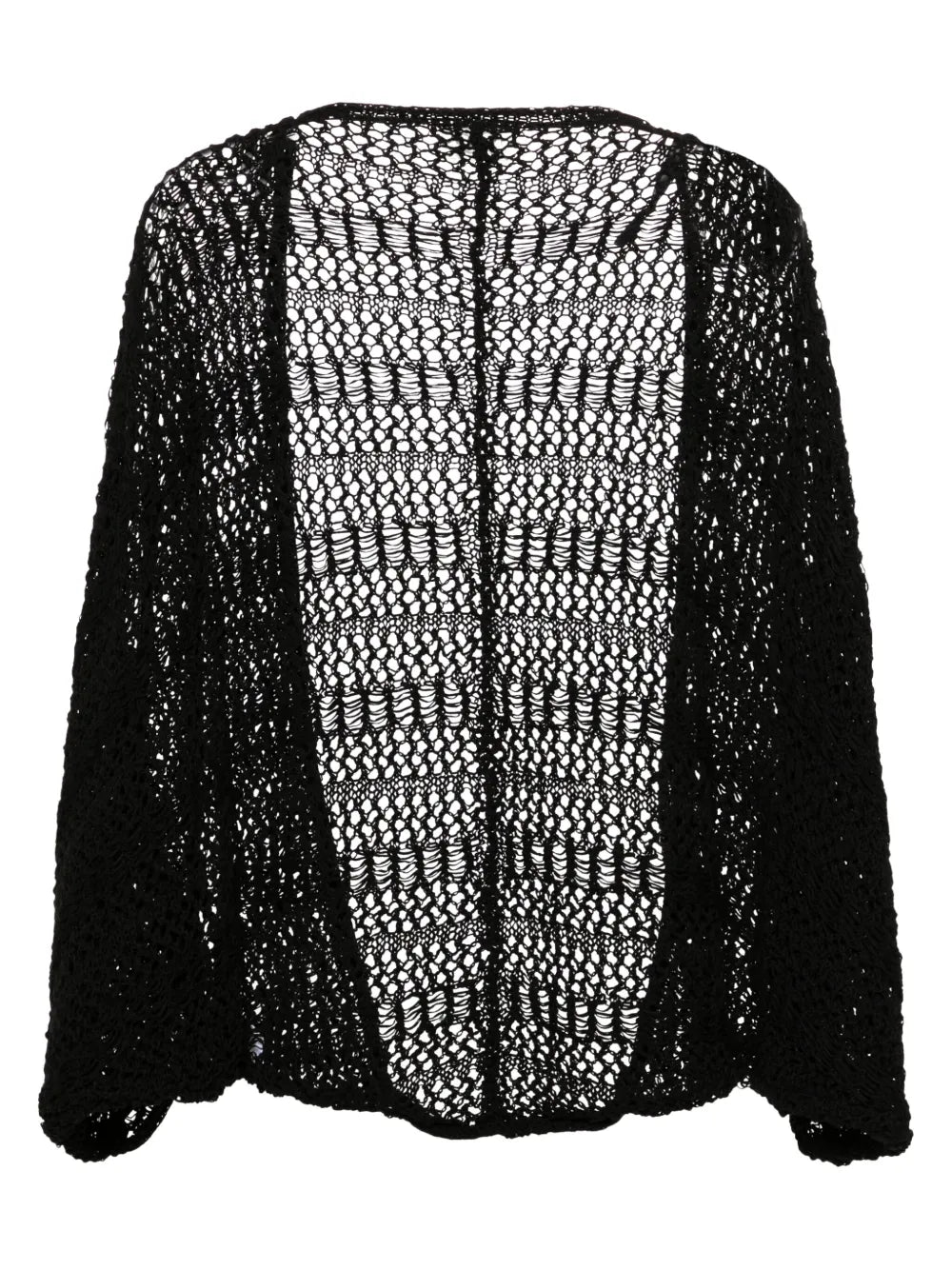 Cruz Crochet-Knit Cardigan