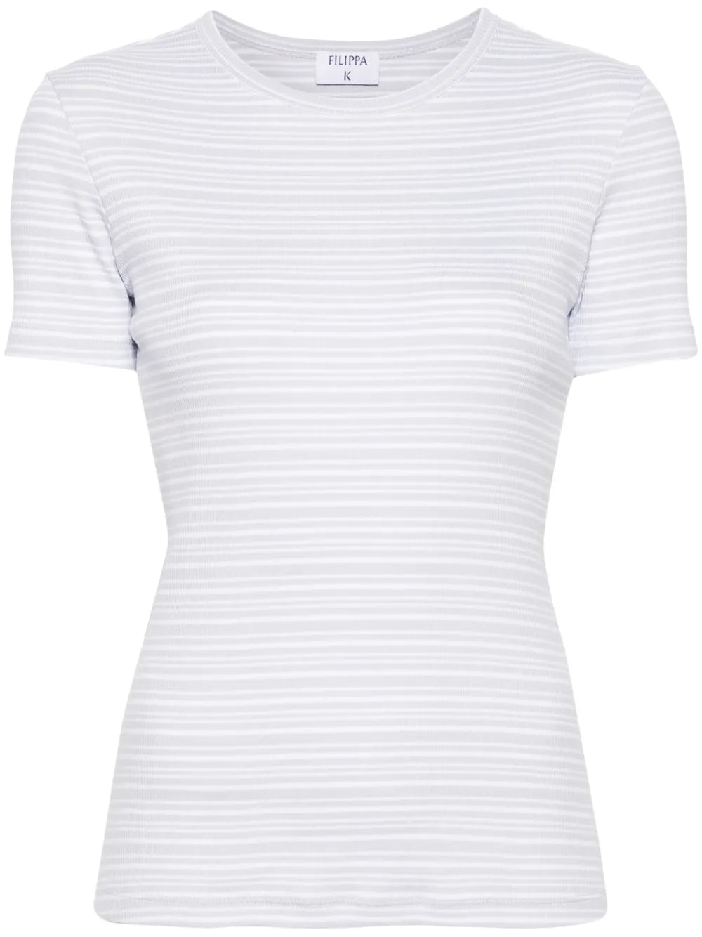 Striped Ribbed T-Shirt