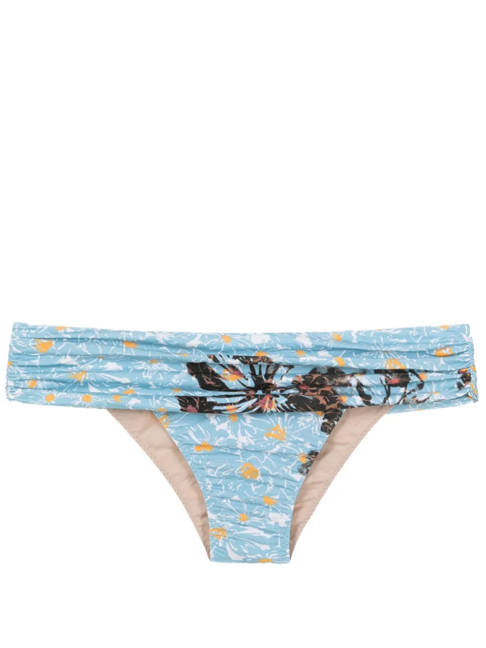 Percy Floral-Print Bikini Bottoms