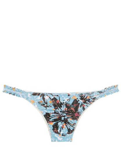 Formella Flora-Print Bikini Bottoms