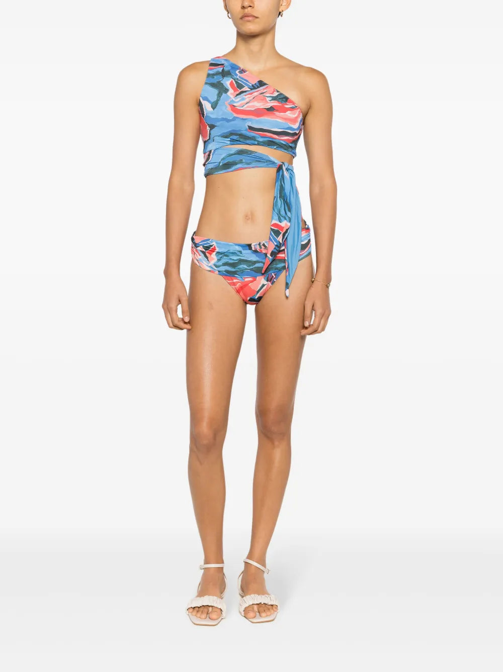 Percy Graphic-Print Bikini Bottoms