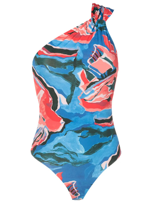 Draper Graphic-Print Swimsuit