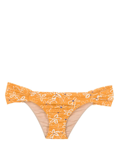 Ricy Floral-Print Bikini Bottoms