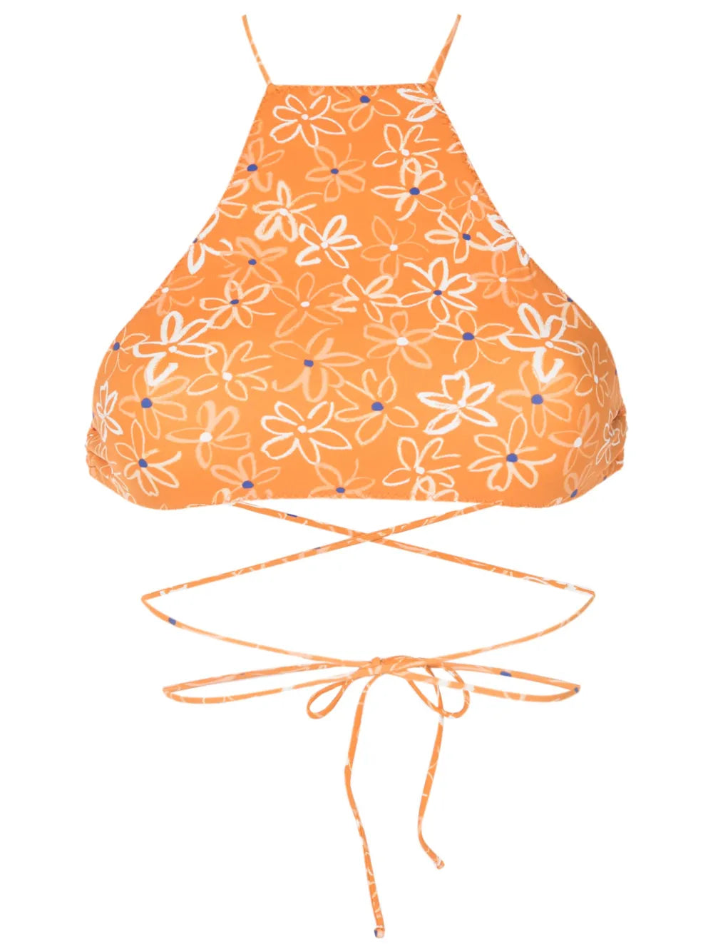 Chung Lace-Up Bikini Top