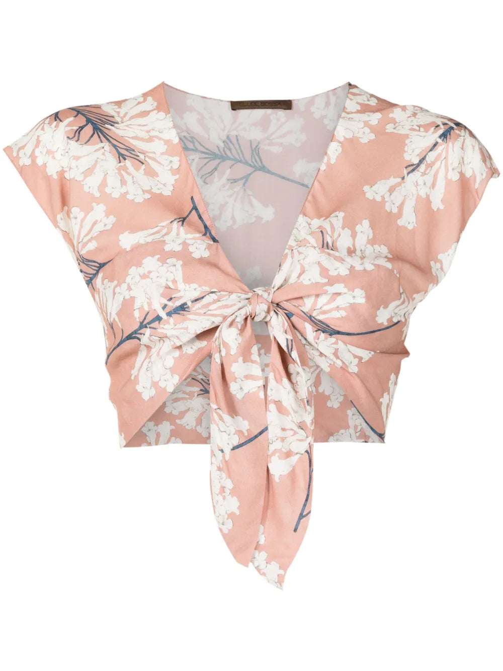 Gert Floral-Print Crop Top