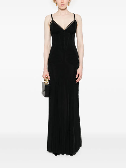 Mesh Maxi Dress