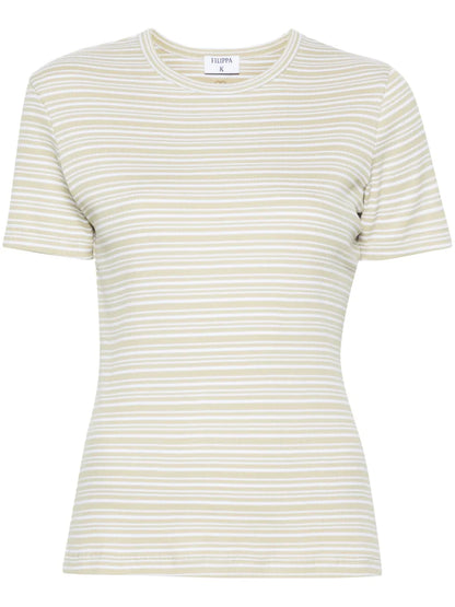 Striped Ribbed T-Shirt