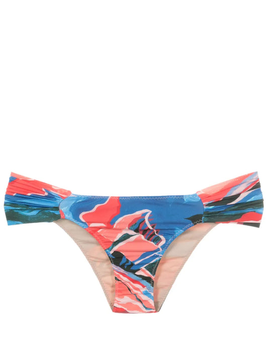 Ricy Graphic-Print Bikini Bottoms