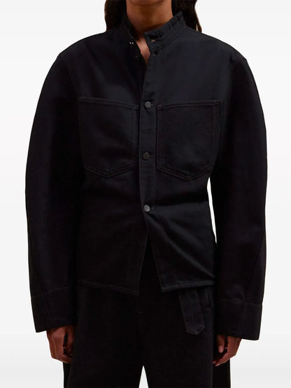Curved Denim Jacket