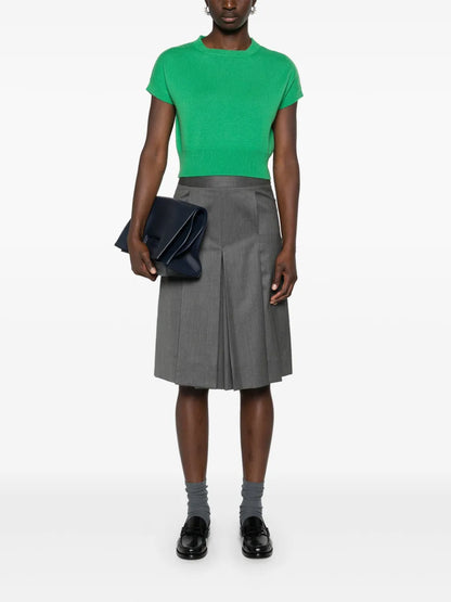 Genova Cashmere Crop Top