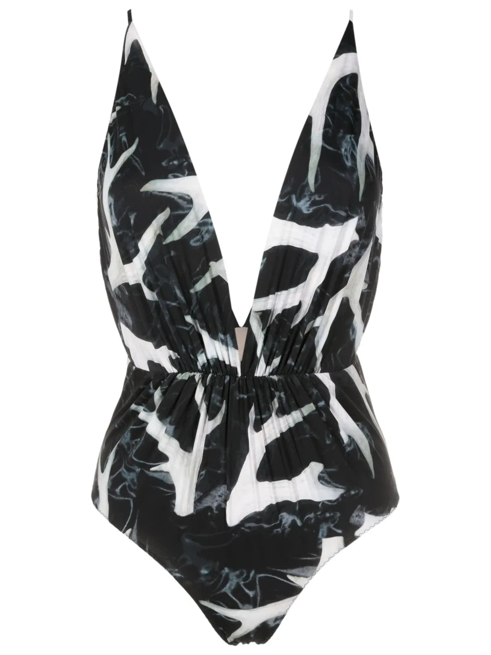 Clavert Plunging Swimsuit