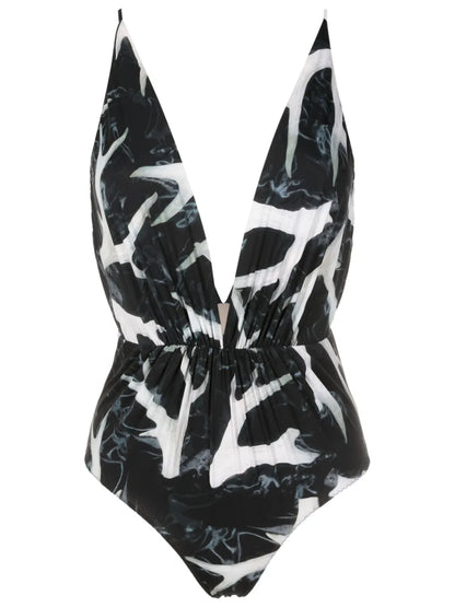 Clavert Plunging Swimsuit