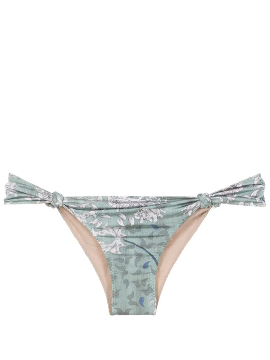 Rings Graphic-Print Bikini Bottoms