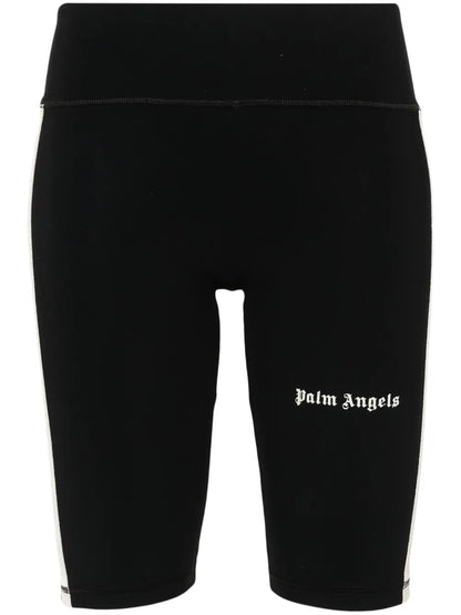 Cyclist Track Logo-Printed Shorts