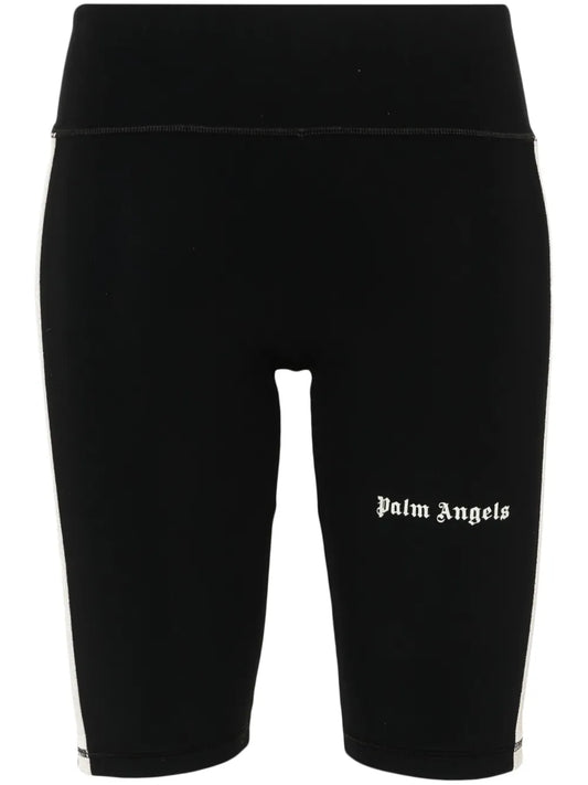 Cyclist Track Logo-Printed Shorts