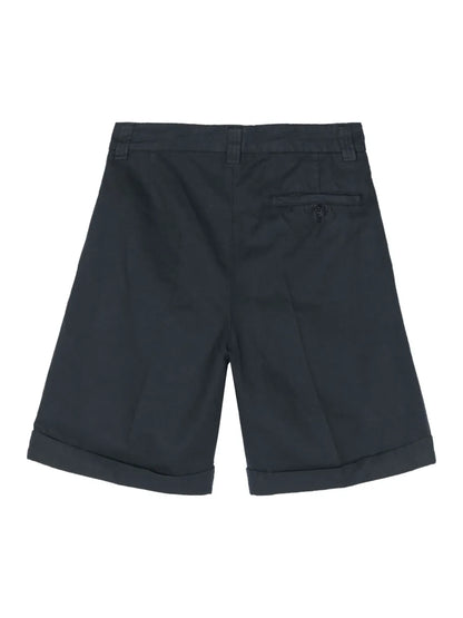 Pleated Chino Shorts
